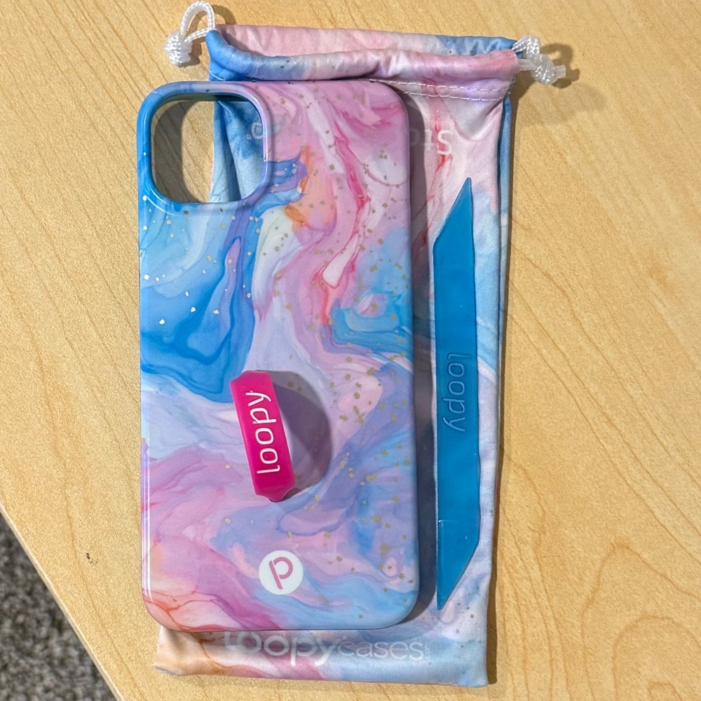 RIGHTY Loopy Cotton Candy Swirl iPhone 14 Plus
